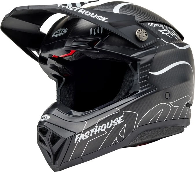 Bell Moto-10 Spherical MIPS Fasthouse Raven matt