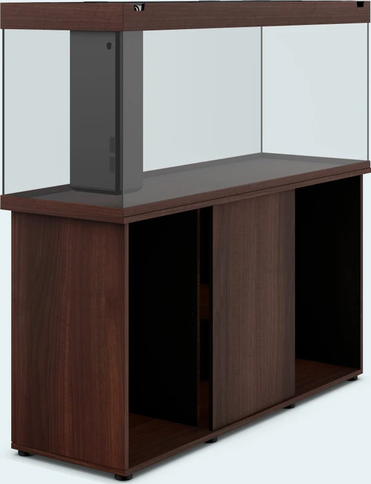 Juwel Rio 450 LED Aquarium-Set mit Unterschrank, dunkles Holz/dunkles Holz, 450l