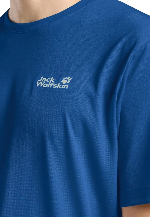 Jack Wolfskin Vonnan Funktionsshirt kurzarm blue orchid (Herren)