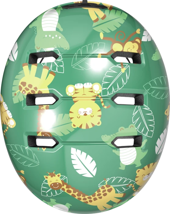 ABUS Skurb Kinderhelm green jungle