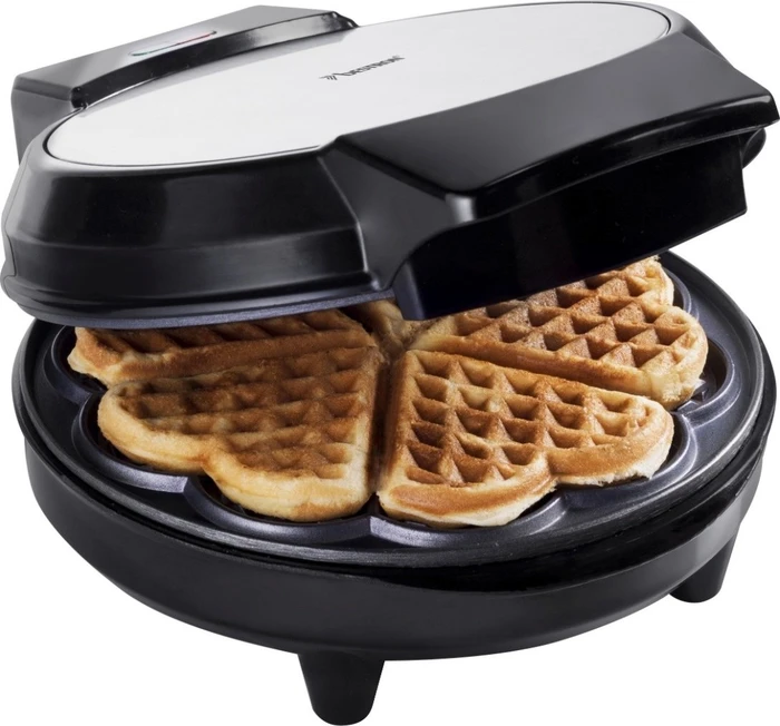 Bestron AWM700S Herzwaffelautomat Waffeleisen