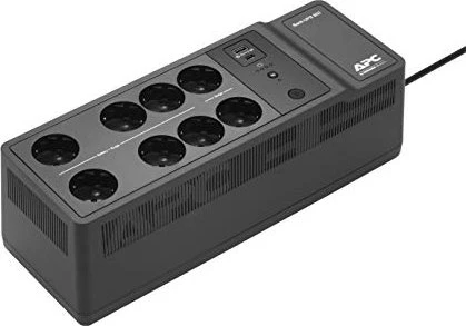 APC Back-UPS, 850VA, Steckdosenleiste, 8x Schuko, USB