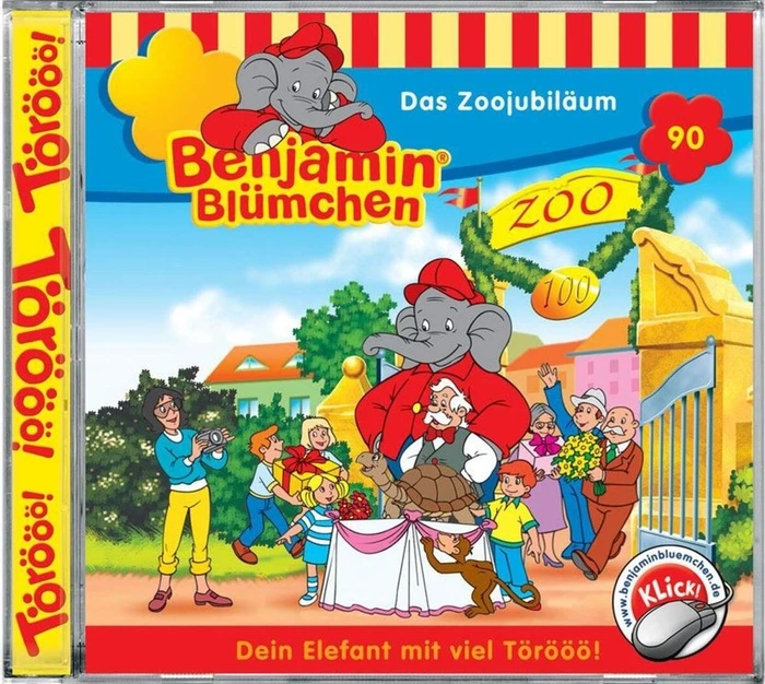 Benjamin Blümchen Folge 90 - Das Zoojubiläum