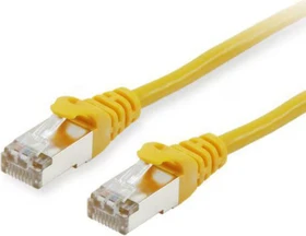 Equip Patchkabel, Cat6a, S/FTP, RJ-45/RJ-45, 0.5m, gelb