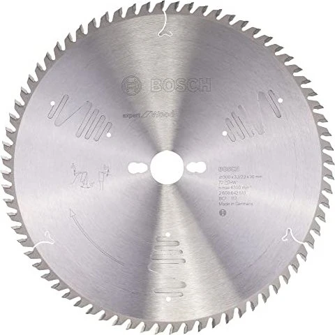 Bosch Professional Expert for Wood Kreissägeblatt 72Z, 300x2.2x30mm, 1 Stück