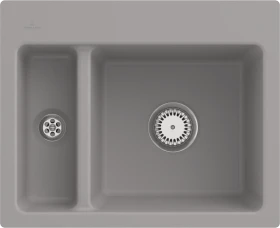 Villeroy & Boch Subway 60 XM flat flächenbündig Becken rechts fossil