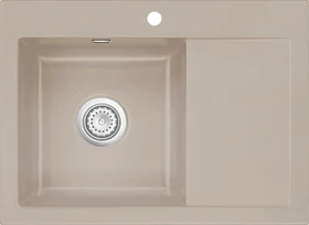 systemceram Mera 70 F Einbau Becken links fango