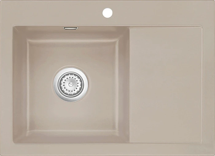 systemceram Mera 70 F Einbau Becken links fango