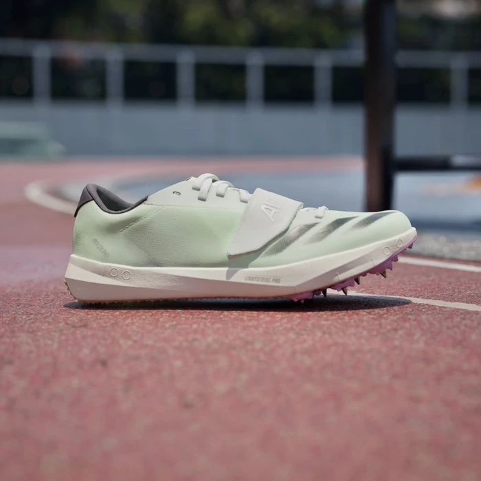 adidas Adizero TJ/PV cloud white/core black/green spark