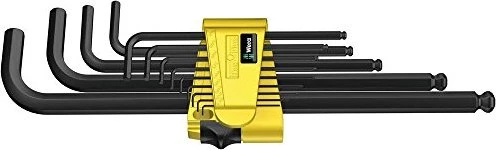 Wera 950 PKL/13 SZ N Hex-Plus Imperial 1 zöllig Innensechskant Winkelschlüsselsatz, 13-tlg.