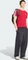 adidas 3-Streifen T-Shirt kurzarm team victory red/white (Herren) Vorschaubild