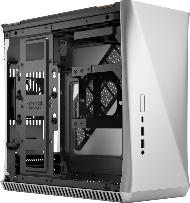 Fractal Design Era ITX Silver White Oak, Mini-ITX