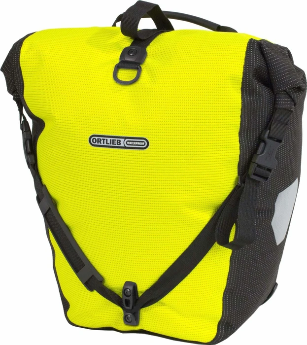 Ortlieb Back-Roller High Visibility QL2.1 Gepäcktasche neon yellow/black reflex