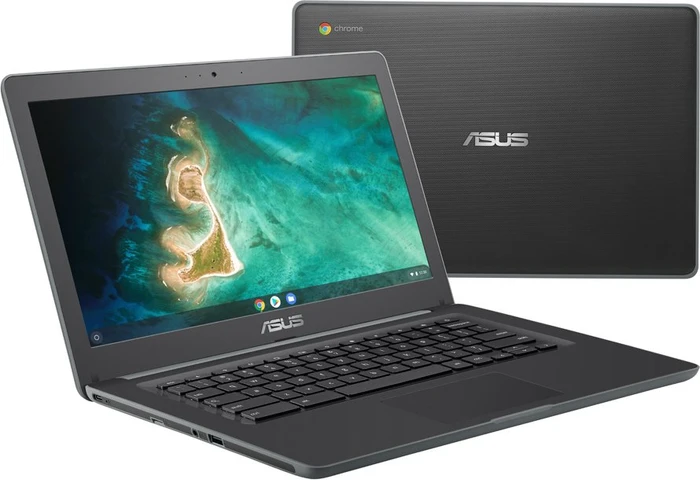 ASUS Chromebook C403NA-FQ0045, Dark Grey, Celeron N3350, 4GB RAM, 32GB Flash, DE