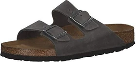 Birkenstock Arizona Nubukleder iron