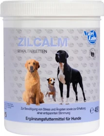 NutriLabs Zilcalm Kautabletten für Hunde, 90 Stück