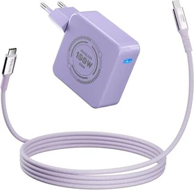 Akelon 100W USB-C Netzteil GaN violett
