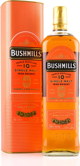 Bushmills Sherry Cask 10 Years Old 1l