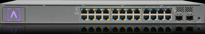 Alta Labs S24-PoE Rackmount Gigabit Managed Switch, 24x RJ-45, 2x SFP+, 240W PoE+