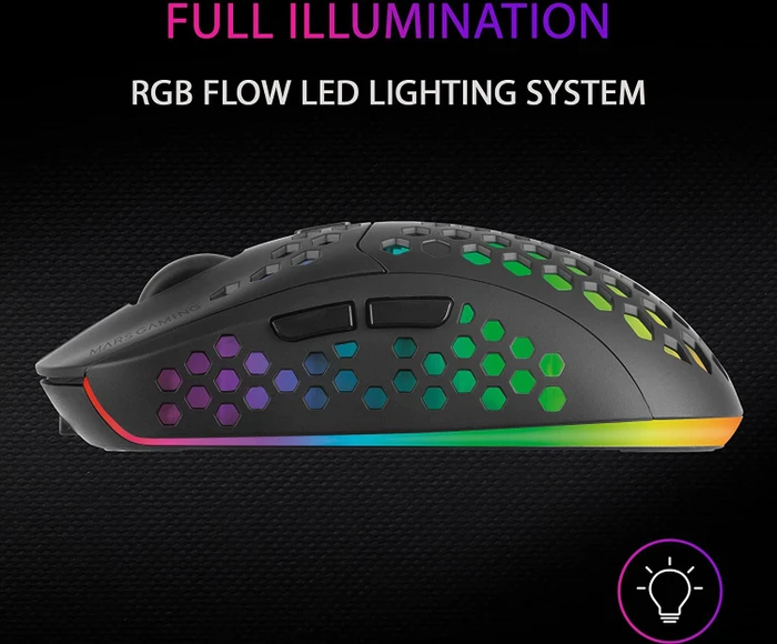 Mars Gaming MMW3 Wireless schwarz, USB