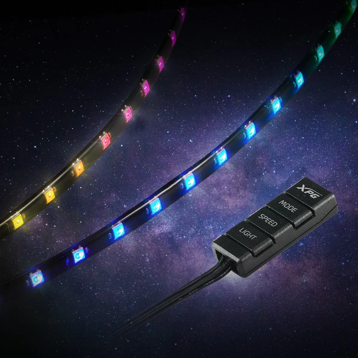 ADATA XPG Prime ARGB LED Strip, 2er-Pack, schwarz
