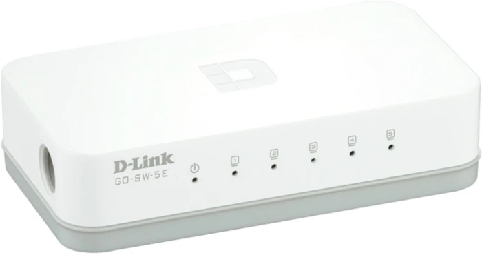 D-Link GO Easy Desktop Switch, 5x RJ-45