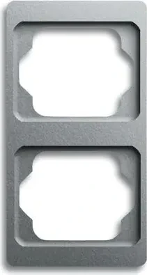 Busch-Jaeger Alpha exclusive Abdeckrahmen 2-fach Rahmen senkrecht, titan