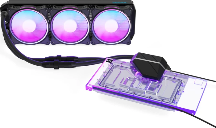 Alphacool Eiswolf 2 AiO 360mm RTX 4090 Suprim mit Backplate