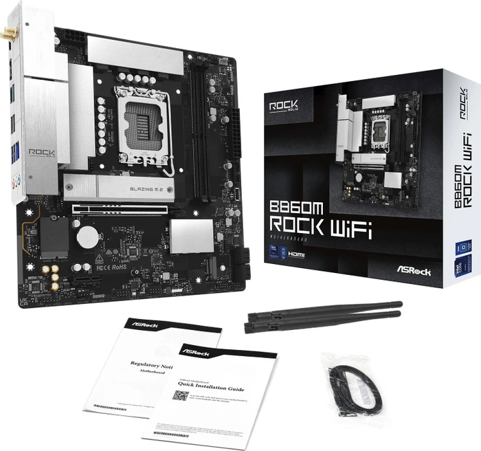 ASRock B860M Rock WiFi (Intel 1851)