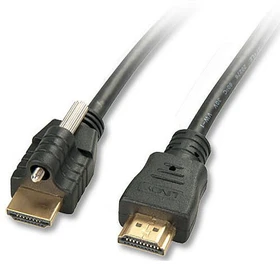 Lindy High Speed mit Ethernet HDMI 1.4 Kabel und 1x Steckerschloss, 5m