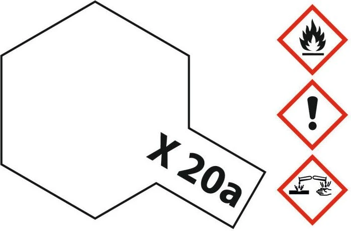 Tamiya Acrylic Paint X-20A Paint Thinner, 46ml