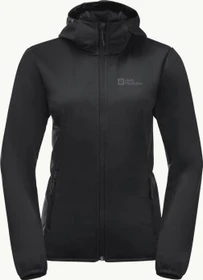 Jack Wolfskin Windhain Hoody Funktionsjacke schwarz (Damen)
