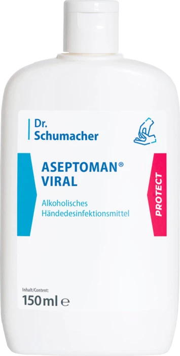 Dr. Schumacher Aseptoman Viral Handdesinfektionsmittel, 150ml