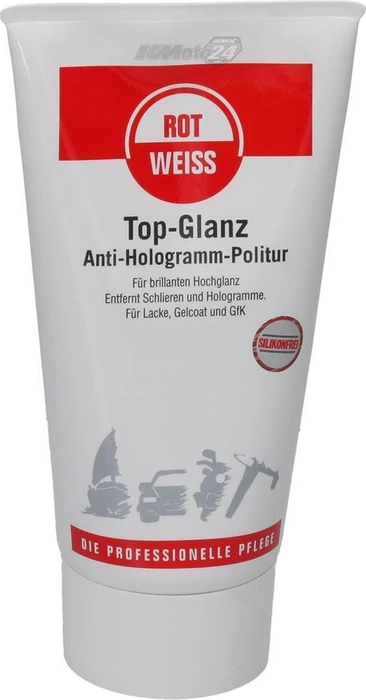 RotWeiss Top-Glanz Anti-Hologramm-Politur 150ml