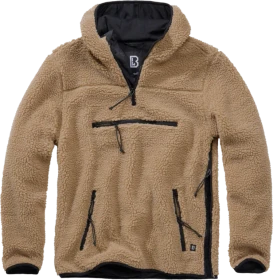 Brandit Teddyfleece Worker Hoodie camel (Herren)