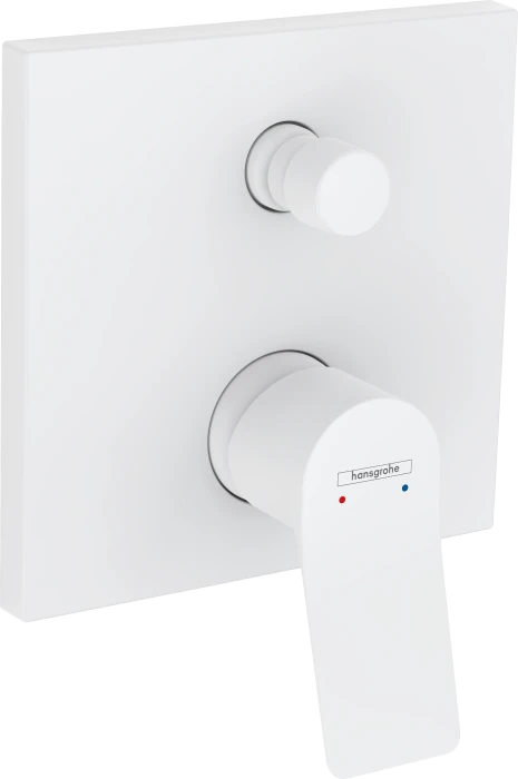 Hansgrohe Vivenis Einhebel-Wannenmischer Unterputz mit integrierter Sicherungskombination nach EN1717 für iBox universal mattweiß