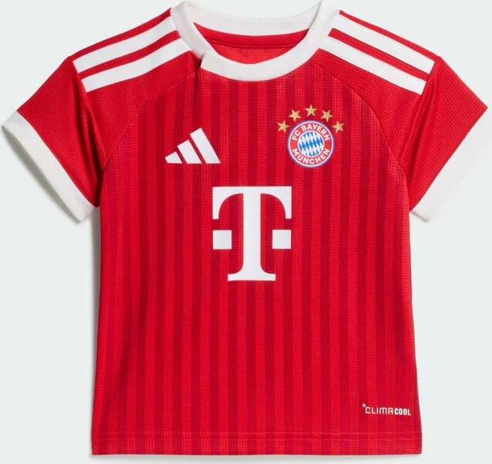 adidas FC Bayern München Mini 2026/2027 Heimausrüstung kurzarm (Junior)