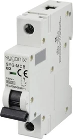 Sygonix Leitungsschutzschalter 1polig 2A 240 V/AC