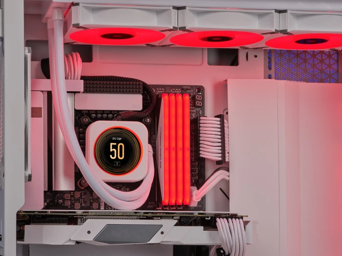 Corsair iCUE Elite LCD CPU-Kühler LCD-Display Upgrade-Kit, White