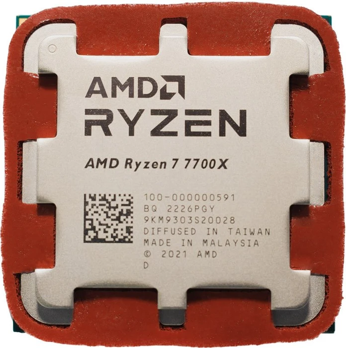 Thermal Grizzly AMD Ryzen 7000 CPU Guard, Wärmeleitpasten-Dichtblende, schwarz/rot/grau, 3er-Pack