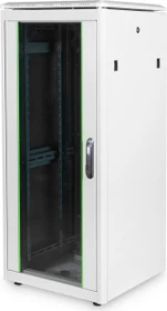 Digitus Professional Unique Serie Serverschrank 26HE, Sicherheitsglastür, IP2X, grau, 600mm tief