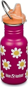 Klean Kanteen Kid Classic Sippy Cap Trinkflasche 355ml happy flowers