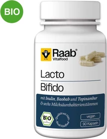 Raab Vitalfood Lacto + Bifido Kapseln, 90 Stück
