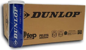 Dunlop Fort Padel Tennisbälle, 24 Stück