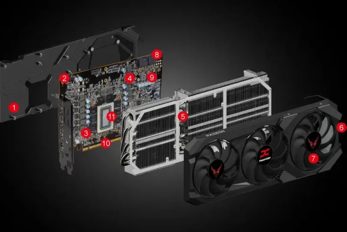 PowerColor Red Devil Radeon RX 9070 XT Special Edition, 16GB GDDR6, HDMI, 3x DP