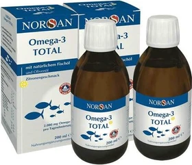 Norsan Omega-3 Total Zitrone Öl, 400ml (2x 200ml)