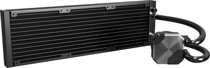 Montech HyperFlow Silent 360 Black, schwarz