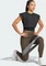 adidas Optime Full-Length Hose lang shadow olive (Damen) Vorschaubild