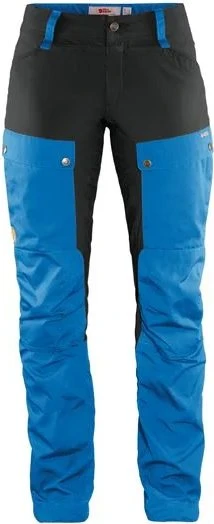 Fjällräven Keb Trousers Curved Regular Hose lang un blue/stone grey (Damen)
