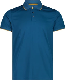 CMP Einfarbiges Pique Poloshirt kurzarm petroleum (Herren)